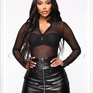 Mesh bodysuit